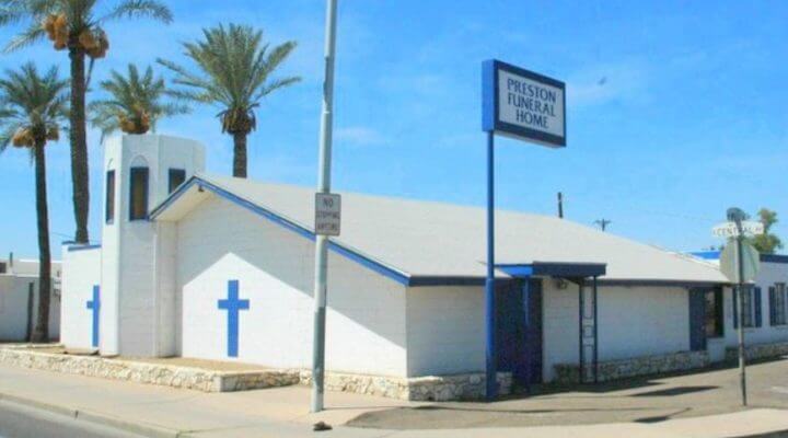 Funeral Home, in South Phoenix, Arizona