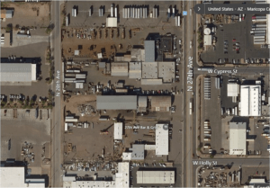 Industrial Building in “Warehouse District”, Phoenix, Arizona