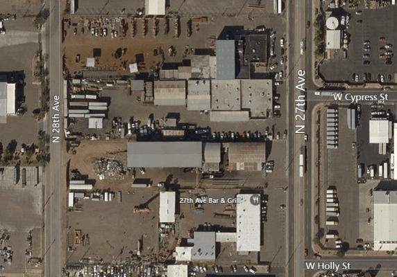 Industrial Building in “Warehouse District”, Phoenix, Arizona