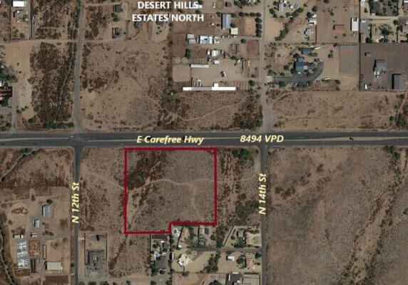 8.7 Acres of Vacant Land in North Phoenix Arizona