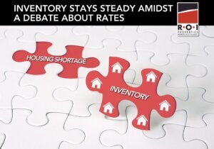 Inventory stays steady admidst debate about rates